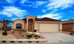 Edward`s homes presents the isabella floorplan which features 3 beds, two full bathrooms, spacious dinning/kitchen area, spacious living room, protected patio & 2 car garage. David Acosta is showing 14552 Christian Castle Ave in El Paso which has 3