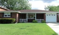 MOTIVATED SELLER. BRICK RANCH! YOU'LL LOVE THIS 3 BEDROOM, 2 BATH . WHICH FEATURES HARDWOOD FLOORS IN ALL BEDROOMS & LIVING ROOM. CERAMIC TILE FLOOR IN MAIN BATH, KITCHEN & LAUNDRY AREA. FINISHED BSMT(564 sq. ft) INCLUDES A WET BAR. 21 X 8 COVERED FRONT