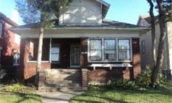 BEAUTIFUL WOODWORK, BUILT IN CHINA CABINET, STAIN GLASS WINDOW, BRICK BUNGALOW WAITING TO BE RESTORED. FULL UNFINISHED ATTIC AND BASEMENT, 4 CAR BRICK GARAGE. CORP OWNED..SELLER MAKES NO REPRESENTAIONS OR WARRANTIES. SELLER DOES NOT PAY FOR SURVEY,