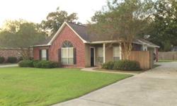 Spacious home in peaceful meadow wood park subdivision! Nikki Calmes has this 3 bedrooms / 2 bathroom property available at 9177 Jordan Drive in Denham Springs for $154000.00. Please call (225) 664-1911 to arrange a viewing.