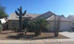 ABSOLUTELY STUNNING PROPERTY FROM THE VERY BEGINNING! THE FRONT YARD WELCOMES YOU WITH A 16 FOOT + SAGUARO CACTUS TO THE LARGE SIZE BACKYARD THAT FEATURES A GORGEOUSLY REMODELED POOL! HOME FEATURES