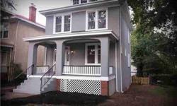 This beautiful 3 bed 2.5 bath American Foursquare home is located on a quiet Northside RVA street. It has been beautifully renovated with many features & upgrades. Some of its many features include refinished original hardwood flooring, NEW central A/C &