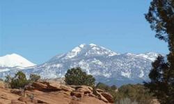 Lot # 3 consists of 14.13 acres. This property is in a cul de sac with panoramic views from the Blue Mountains the La Sal Mountains. You can have it all. Very quiet and secluded with a great water well already drilled and in place ready for your home to