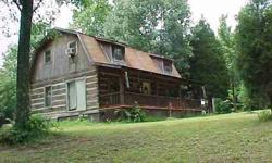 Rustic Log Home on 11 acres part wooded. 2 porches, concrete patio, Small one room building, 5250 Sq Ft garage with office. Great for a home business. Call Carla (270) 543-1961Listing originally posted at http