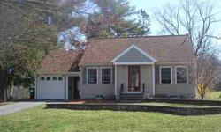 Sharp 3BR remodeled Cape offers newer roof, windows, siding, bath, carpet, freshly painted. This home features hardwood floors, formal DR with woodstove, 1 car garage, large fenced in yard with deck and pool. A must see!
Listing originally posted at http