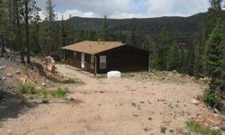 Great Mountain Getaway. Located on a quiet Cul-de-sac overlooking the North Fork of the Poudre River valley with views of Black Mountain from the covered deck. The cabin has a full septic/leach field and a 2,000 gallon cistern. Very private location with