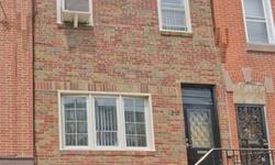 South Philadelphia Row Home featuring a large LR with hardwood flooring, big front window + separate DR with closet and chandelier. Eat-in kitchen with custom tile flooring, 2 windows + large backyard. 2nd floor front bedroom offers 2 windows, ceiling
