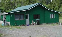 Looking for land with a home, Here is a 3 bedroom 1 bath rambler.Sitting on 12.32 acres. Has a 60x40 building for all your needs.Has some marketable timber. Very secluded but right off the highway.Priced to sell.....Listing originally posted at http