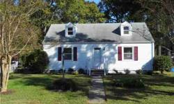 Renovated 3 br cape cod home on huge lot w/a Detached garage that has power. Featuring a new kitchen w/new cabinets, granite counters, & stainless appliances. New bathroom w/ tiled shower & a new vanity. All new carpet & tile. Fresh paint. Vinyl