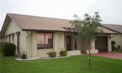 PRESENT OFFERS---THIS IS A REGULAR SALE---LOVELY WELL KEPT HOME IN "HOPA" MEADOWS OF CRYSTAL LAKE SFH----3 BEDROOMS 2 BATHS--ONE BEDROOM CONVERTED TO DEN/TV ROOM---ALL APPLIANCES----HUGE SCREENED PATIO WITH ROLLADEN SHUTTERS---CORNER LOT---SHUTTERS---AC