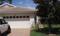 OAK FOREST - MAINTENANCE FREE - GATED COMMUNITY - LAKE VIEW - Spacious 2 bedroom, 2 bath villa with an additional den containing a queen-size Murphy bed which can serve as an office or an extra room for guests. As you approach the villa, you'll notice
