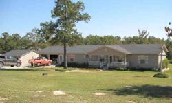 Large 3 bedroom 2 bath home with double garage on 3.99 acres and a 28X30 shop.Listing originally posted at http