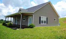 Buy OR Lease this cute home situated on just over 8 acres of land. Home features 2 Br with walk in closets, 2 full baths, laundry area, and open kitchen and living area. Also has all laminate and ceramic flooring, and a covered front porch to enjoy the