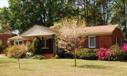 Spacious brick ranch in College Court. Hardwoods throughout home. Large kitchen open to den and dining area. Large master bath with laundry area.
Listing originally posted at http