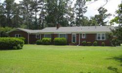 Very nice brick ranch, with attached 2 car garage, workshop/shelter, screened gazebo, living room, den, and formal dining room. Master bedroom addition includes walk in closet, whirlpool tub. Bryant Gas Pack/Central Heating installed in 2010. 30 yr