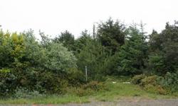 SMELL THE CLEAR OCEAN AIR! THE OCEAN ROARS FROM THE TIME YOU GET OUT ONTO YOUR OWN PROPERTY IN OCEAN SHORES. THIS PROPERTY IS PARTIALLY CLEARED TO PROVIDE PRIVACY FROM THE STREET. BUILD YOUR BEACH BUNGALOW, DREAM HOUSE OR USE AS A CAMPING OR RV