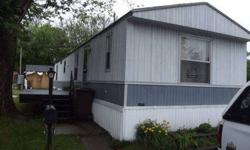 Here is an immaculate 1993 Lakeside by Redman Mobile Home. It has 2 bedrooms and 1 bath. New carpet 4 months ago. This home has been refurbished all the way through. Perfect home for your short lot or vacation home. 877-641-1011. At present, the home is