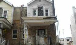 three Bedrooms/ 1 Bathrooms row home in Philadelphia. Needs some work and repairs.Listed By