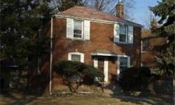 Solid Brick 2 bed 1 bath home. On tree lined street. Would be a great rental also. Needs some TLC. Full basement and 2 1/2 car garage.
Bedrooms: 2
Full Bathrooms: 1
Half Bathrooms: 0
Living Area: 960
Lot Size: 0 acres
Type: Single Family Home
County:
