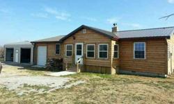 Home + twenty Air conditioner m/l. Log siding, vinyl windows, great home for the price!