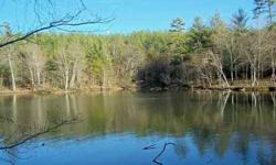 Easy to build your lakehouse close to the water on this flat to gently sloping 0.85acs wooded lakefront lot. The building site is set back off the road & is perfect for a walk-out basement leading out to a natural rock garden & patio area. Look out over