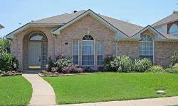 Nice landscaping outside and plenty of updates inside. The formal living room has drapes and the formal dining has decorative chair-rail molding and drapes. Ceramic tile graces the floors in the kitchen, breakfast area, utility room, den, hallway and