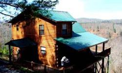 3BD/3Ba fully furnished log sided cabin with unbelievable views. Close to town. Wood flooring and gas log fireplace. Vacation rental history.Listing originally posted at http