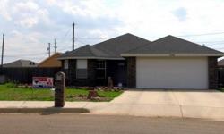 Almost brand new home built in 2009.....Sellers are doing landscaping in the huge backyard. All kitchen appliance are included. Covered patio, vaulted ceilings, electric fireplace....all conveniently located near base, medical & schools.Listing originally