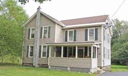 Wonderful 4 bedroom, 2 full bath Colonial in pristine condition. Set on 25 acres of park-like grounds on a quiet country road. Beautiful kitchen w/ stainless steel appliances and nice breakfast bar. Pellet stove to help with heating. 24 x 50 garbage w/