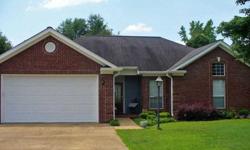 This 3 bedroom, 2 bath home features 9 and 10 foot ceilings, a gas log fireplace in the greatroom, a wonderful master suite with jetted tub, separate shower, split vanities and two walk-in closets. House has two gas water heaters and a covered backporch