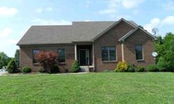 Very nice 3 bedroom, 2 bath 9 year old brick ranch on full unfinished basement with roughed in third bath, a large 2 car garage and level 1 acre lot. Located only 2.4 miles form I-75.Listing originally posted at http