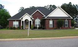 What a Jewel! All brick double sided fireplace; stainless appliances; carpet only in bedrooms; ceiling trim throughout; keeping room; large covered patio; full yard sprinkler system; security system; extra large privacy fenced backyard.
Listing originally