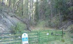 Don't stop at the gate, the best is yet to come. Beautiful, secluded acreage in the tall pines connecting into Ponderosa Pines Subdivision. Accessible using roads of subdivision. Horses allowed. Endless possiblilites for building sights. Level meadow area