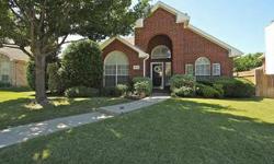Great home in desirable Stonebrook Estates located near shopping, restaurants and the Dallas Tollway! This 3 bedroom, 2 bath, plus study has split bedrooms, open kitchen, to family room and a backyard deck for relaxing. The study is off the large entry