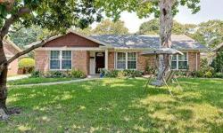 Richardson heights, risd home with updates and upgrades; recent thermo windows, int and extension a/c components, hotwater heater, interior paint (vinyl soffits and trim outside, brick walls), living-dining & bedroom carpet, window blinds, alarm system,