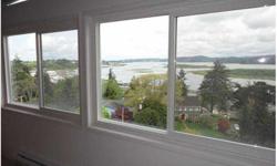 "Bay View CONDO" Coos Bay Oregon, High on Telegraph Hill Looking Over Coos Bay and all of it's glory. Upper Level 2 bedroom unit, approx. 1100 SQ.FT. This unit is all new on the inside right down to the S/S Kitchen appliances ,Bathroom ,Vinyl Windows and