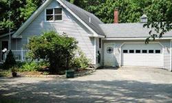 Well-maintained 3-4 Bedroom, 1.5 Bathroom Cape features fully-applianced oak kitchen, dining area with propane stove, beautiful screened-in porch, 3-car garage, daylight basement situated on a 2.16 acre lot.
Listing originally posted at http
