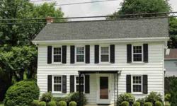 OVERFLOWING WITH CHARACTER AND CHARM! BEAUTIFULLY RENOVATED COLONIAL SITUATED ON OVER HALF ACRE WITH LARGE BANK BARN. THE STUNNING HOME OFFERS 2-3 BR, 1.5 BA, COUNTRY KIT, FAM RM, FORMAL LR & DR, WOOD FLOORS, ENCLOSED GLASS PORCH, LOFT, PARTIALLY FINISHED