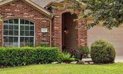 Gorgeous, like a model, 1-story, 3-sides brick, home built by Pulte. Woven bamboo flooring, replaced appliances in kitchen with double oven range, microwave, refrigerator, and dishwasher. High efficiency drip irrigation sprinkler system. Great energy