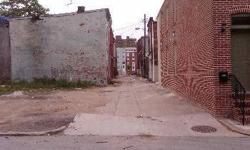 12.5 foot wide by 50 foot deep lot in Butchers hill/ Hopkins area. Good Block. Build a house or rent for parking. Great potential. Ground rent is $30 per year.
Listing originally posted at http