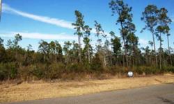 Bank Owned Building Lot. Deep dry lot, over 2 acres, nicely wooded in pine and scrub oak. Small secluded subdivision. located only a block from Styx River. Close to Pensacola to the east, Robertsdale to the west and just a few miles from the new Foley