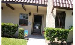 Short sale. great location in the complex. Near the clubhouse & Pool . Eat-in kitchen, living-dining room opens out to Florida Room. Ceramic tile in kitchen ,traffic areas and bathroom. Large closets. Stacked washer and dryer in the unit. One at allowed -