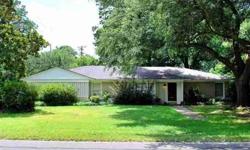 Updated, charming home on large corner lot, 3 spacious bedrooms and 2 full baths. Kitchen has breakfast room. Use dining area for eating or you can have an extra large living room! Relax in the sunroom with central heat and air! Large closets and lots of