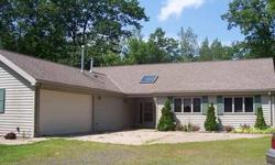 Property 25 miles out of Superior just off Hwy 35. Enjoy the wildlife on the peaceful 5.69 acres. Built in 1996- 3BR, 2.5 BA. Master bedroom/bath and good size laundry room with half bath. The attached garage is finished 23x19 to use as you please. Also