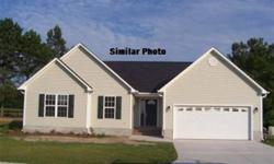 Conveniently located 20 minutes to Jacksonville, this Cassie Floor Plan has 3 bedroom 2 baths plus a large eat-in kitchen, formal dining room open to the grand living room with a vaulted ceiling and ceiling fan. The Cassie plan is a split floor plan with