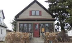 Great foreclosure property! Priced almost $50,000 below tax assessed value!! WOW!! This NE side home is located just blocks away from parks, schools and trail to lake Michigan. This 4 bed home (4th is walk thru)features a large kitchen, updated bath,