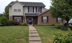 Four bedroom, two and a half baths, 2 car side entry garage, fenced in, large backyard. Nice, corner lot located in Northridge Estates in charming Midway, KY. New roof (2009), new carpet (2008), new ceramic tiled entryway (2012), new laminate flooring in