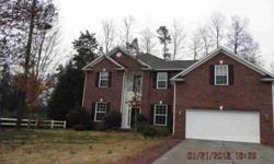 Spacious 2 story home featuring kitchen w/ breakfast area, formal dining room, family room w/ gas log fireplace, living room and bedroom on main level, upstairs you have an additional 3 bedrooms and bonus room. Home has new paint,carpet,new and is in move