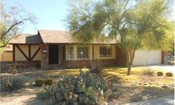 Adorable single level 2 bedroom, 2 bath HUD Home in Scottsdale Vista North subdivision of Scottsdale AZ. Home offers lots of tile flooring, shutters, cozy fireplace in the living room, eat-in dining area with bay window, granite counters in the kitchen,