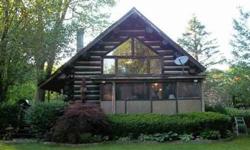 THIS 2 BEDROOM LOG HOME IS SITUATED ON THE FOX RIVER WITHIN CHIPPING DISTANCE OF THE CARY COUNTRY CLUB! IT FEATURES A PRIVATE PIER ON THE FOX RIVER WITH BREATH TAKING VIEWS. UNIQUE LOG HOME WITH LOFT MASTER BEDROOM. LARGE SCREENED IN PORCH AND WRAP AROUND